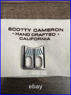 RARE Scotty Cameron Ball Alignment Tool Black & Sea Bubble Blue