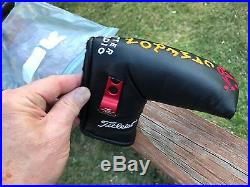RARE Scotty Cameron Black Studio Design Headcover withred divot tool, NOOB, SEE$$$