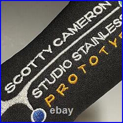RARE Scotty Cameron PROTOTYPE STUDIO STAINLESS 2003 Headcover WithPivot Tool