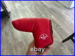RARE Scotty Cameron Studio Stainless Red Putter Cover With Divot Tool NEW