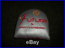 RARE TITLEIST SCOTTY CAMERON CIRCLE T's FUTURA PUTTER HEADCOVER WITH TOOL MINT