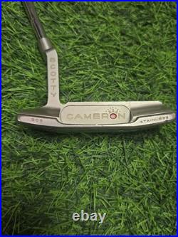 RH Scotty Cameron Studio Stainless Newport 2 35 330G Blade Putter +Tool UPC2488