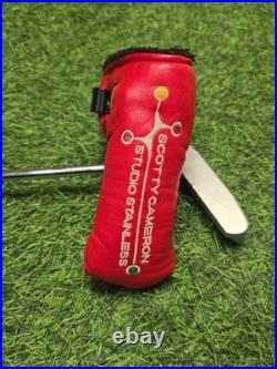 RH Scotty Cameron Studio Stainless Newport 2 35 330G Blade Putter +Tool UPC2488