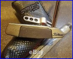 RH TITLEIST SCOTTY CAMERON M2 SELECT NEWPORT HEAVY PUTTER 34 WithCOVER, PIVOT TOOL