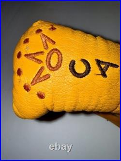 Rare 2001 Scotty Cameron Yellow Studio Design Putter Headcover with Pivot Tool Rare 2001 Scotty Cameron Yellow Studio Design Putter Headcover with Pivot Tool