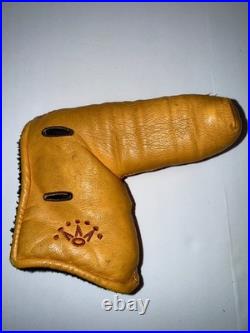 Rare 2001 Scotty Cameron Yellow Studio Design Putter Headcover with Pivot Tool Rare 2001 Scotty Cameron Yellow Studio Design Putter Headcover with Pivot Tool