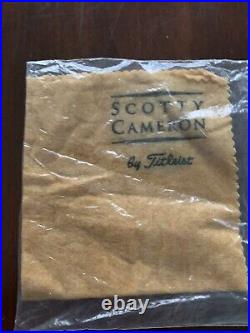 Rare 2002 Scotty Cameron Club Cameron Member Putter cover with divot tool