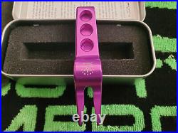 Rare 2008 Scotty Cameron Dancing Money Cosmic Grape Clip Pivot/Divot Tool IN TIN