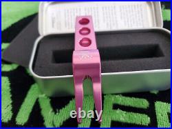 Rare 2008 Scotty Cameron My Girl Of Carlsbad Pink Clip Pivot/Divot Tool IN TIN