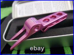 Rare 2008 Scotty Cameron My Girl Of Carlsbad Pink Clip Pivot/Divot Tool IN TIN