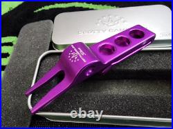 Rare 2010 Scotty Cameron My Girl Flower Clip Pivot/Divot Tool? Violet Rare 2010 Scotty Cameron My Girl Flower Clip Pivot/Divot Tool? Violet