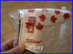 Rare Scotty Cameron 2003 Maple Leaf Headcover Brand New with Pivot Tool