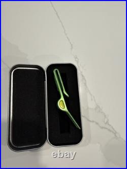 Rare Scotty Cameron 2016 7 Point Crown Clip Pivot/Divot Tool IN TIN NEW Green