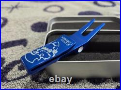 Rare Scotty Cameron 2016 Sir Scotty Dog Clip Pivot/Divot Tool? Blue Bright Dip