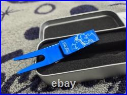 Rare Scotty Cameron 2016 Sir Scotty Dog Clip Pivot/Divot Tool? Blue Bright Dip