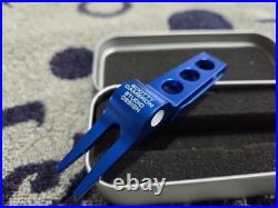 Rare Scotty Cameron 2016 Sir Scotty Dog Clip Pivot/Divot Tool? Blue Bright Dip