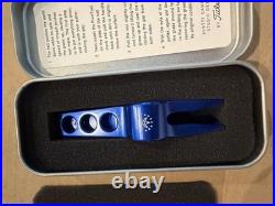 Rare Scotty Cameron 7 Point Crown Blue Pivot/Divot Tool? NEW IN ORIGINAL TIN