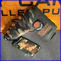 Rare Scotty Cameron Camouflage Putter Camo Headcover/bag tag/Pin/Tees