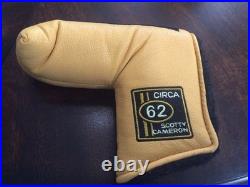 Rare Scotty Cameron Circa 62 Sales Sample Head Cover With Divot Tool