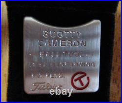 Rare Scotty Cameron Circle T Ball Marker Alignment Tool New in pouch