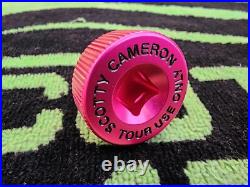 Rare Scotty Cameron Circle T Bright Pink Putter Weight Removal Tool? NOS
