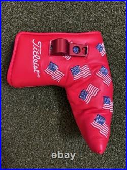 Rare Scotty Cameron Cover Lot Autographed Red White Blue with2 pivot tools