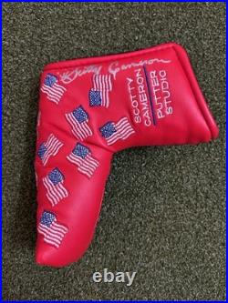 Rare Scotty Cameron Cover Lot Autographed Red White Blue with2 pivot tools