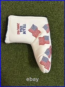 Rare Scotty Cameron Cover Lot Autographed Red White Blue with2 pivot tools