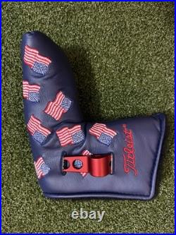 Rare Scotty Cameron Cover Lot Autographed Red White Blue with2 pivot tools