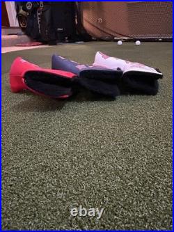 Rare Scotty Cameron Cover Lot Autographed Red White Blue with2 pivot tools