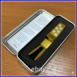 Rare Scotty Cameron Custom Shop Money Tee Pivot Tool Gold Aluminum withCase