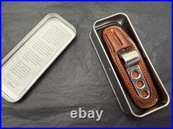 Rare Scotty Cameron Divot/Pivot Tool Stainless Steel with Leather AOP Holster