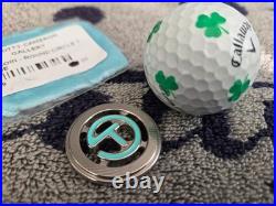 Rare Scotty Cameron Gallery Circle T SC Blue Putter Round Ball Marker Tool/Coin