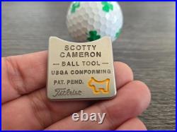 Rare Scotty Cameron JYD Junk Yard Dog Yellow Ball Marker Alignment Tool Rare Scotty Cameron JYD Junk Yard Dog Yellow Ball Marker Alignment Tool