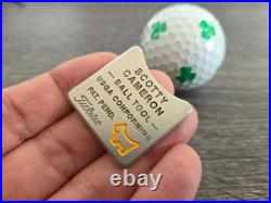 Rare Scotty Cameron JYD Junk Yard Dog Yellow Ball Marker Alignment Tool