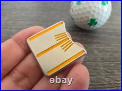 Rare Scotty Cameron JYD Junk Yard Dog Yellow Ball Marker Alignment Tool