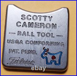 Rare Scotty Cameron Junk Yard Dog Putter Golf Alignment Ball Marker/Tool