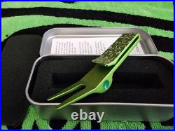 Rare Scotty Cameron Lucky Clover/Shamrock Pivot/Divot Tool IN TIN NEW? Green