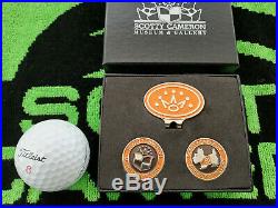 Rare Scotty Cameron Museum&Gallery Hat Clip&Ball Marker Tool Putter Ball Markers