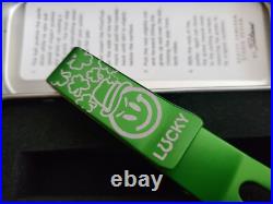Rare Scotty Cameron Shamrock Grinder Lucky Bright Dip Green Divot Pivot Tool