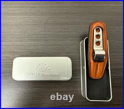 Rare Scotty Cameron Stainless Pivot Tool with Art of Putting Leather Holster & Tin