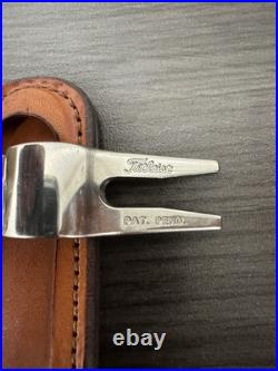 Rare Scotty Cameron Stainless Pivot Tool with Art of Putting Leather Holster & Tin