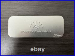Rare Scotty Cameron Stainless Pivot Tool with Art of Putting Leather Holster & Tin