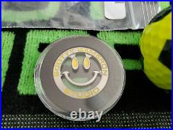 Rare Scotty Cameron Studio Smiley Face Coin Putter Golf Ball Marker/Tool