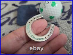 Rare Scotty Cameron Tiff So Lucky Horseshoe Ball Marker/alignment Tool? Silver