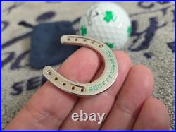 Rare Scotty Cameron Tiff So Lucky Horseshoe Ball Marker/alignment Tool? Silver Rare Scotty Cameron Tiff So Lucky Horseshoe Ball Marker/alignment Tool? Silver