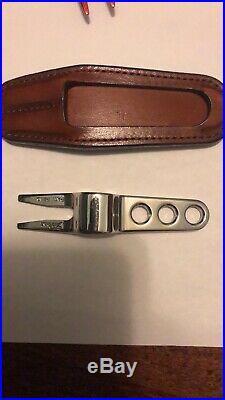 Rare Scotty Cameron Titleist Stainless Steel Pivot (Divot) Tool with Holster