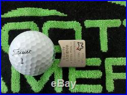 Rare Scotty Cameron lime green Alignment Junk Yard Dog Tool Ball Marker NEW