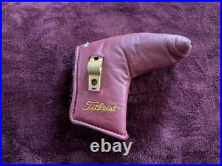 Rare Scotty Cameron putter 2002 Members headcover With Divot Tool