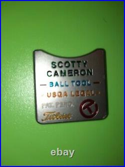 Rare Titleist Scotty Cameron Fine Milled Circle T Ball Alignment Tool